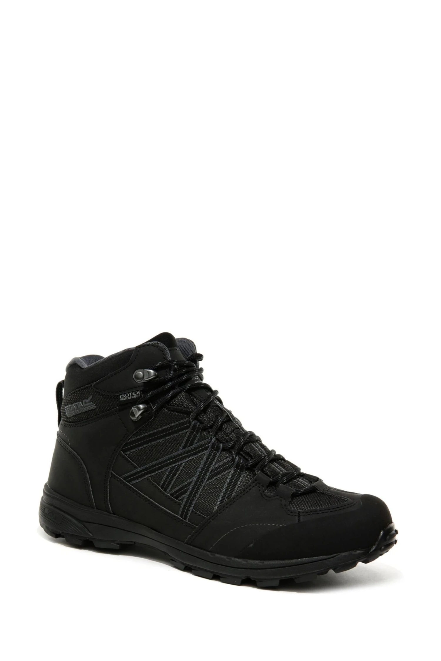Regatta Black Samaris Mid II Waterproof Walking Boots 2 Regatta Black Samaris Mid II Waterproof Walking Boots - Image 2