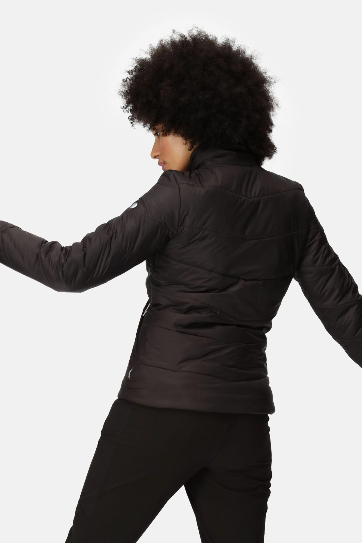 Regatta Womens Freezeway Black Insulated Jacket 2 Regatta Womens Freezeway Black Insulated Jacket - Image 2