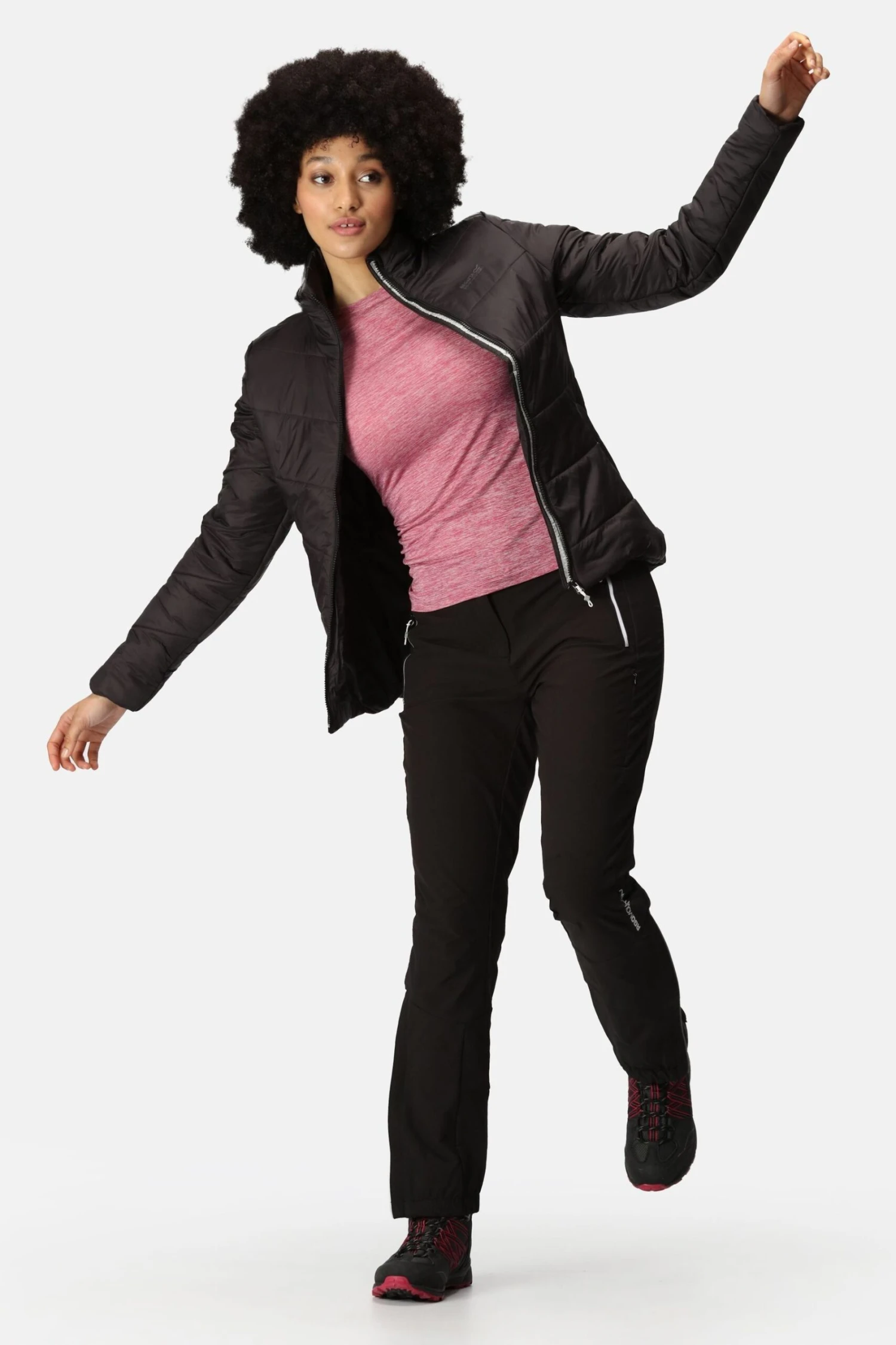 Regatta Womens Freezeway Black Insulated Jacket 3 Regatta Womens Freezeway Black Insulated Jacket - Image 3