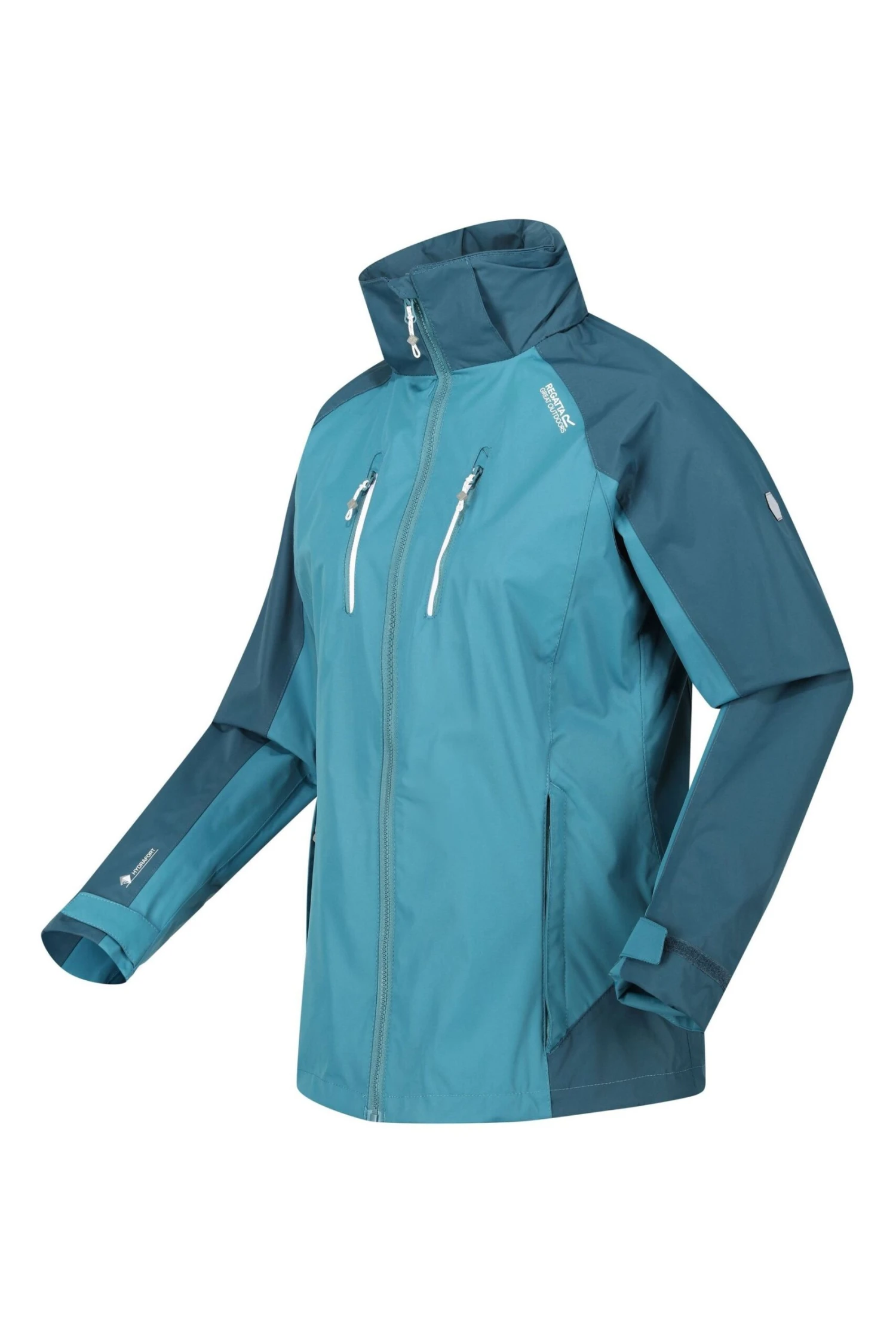 Regatta Womens Blue Calderdale IV Waterproof Jacket 7 Regatta Womens Blue Calderdale IV Waterproof Jacket - Image 7