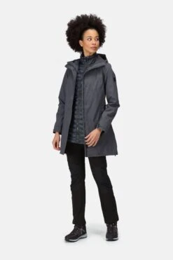 Regatta Grey Denbury Iii Waterproof Insulated Jacket 12 Regatta Grey Denbury Iii Waterproof Insulated Jacket -Regatta D04527s3