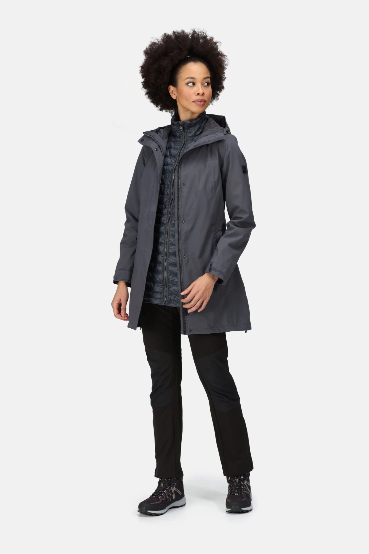 Regatta Grey Denbury Iii Waterproof Insulated Jacket 3 Regatta Grey Denbury Iii Waterproof Insulated Jacket - Image 3