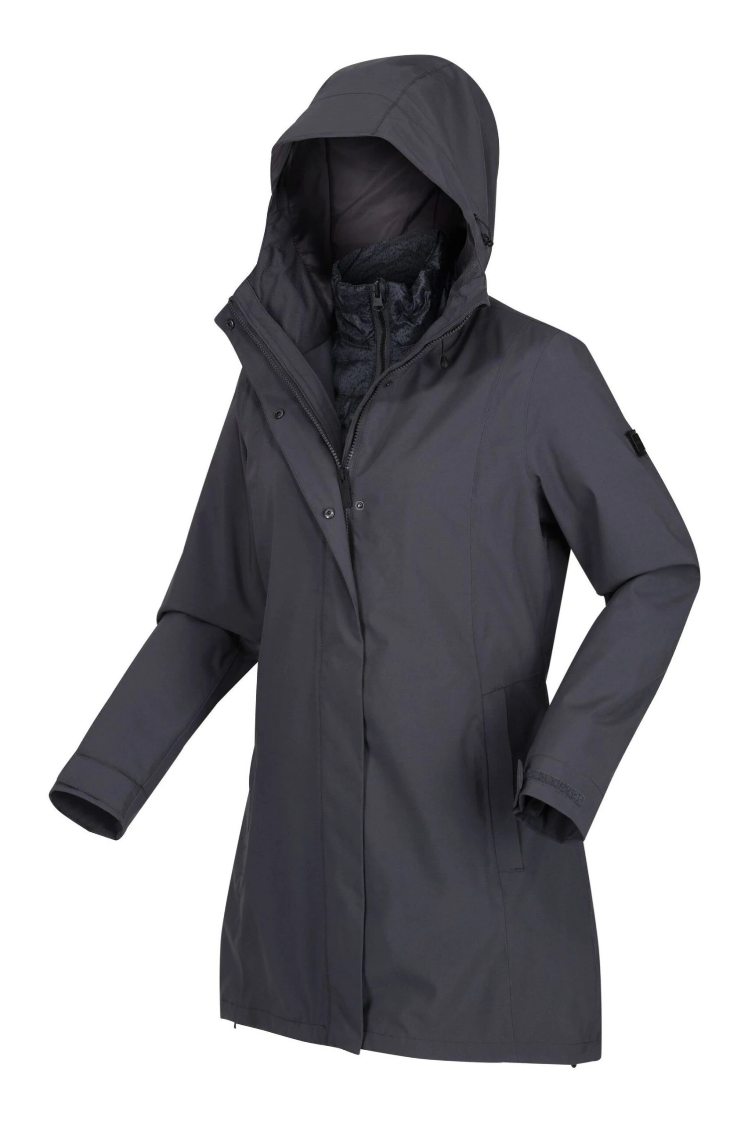 Regatta Grey Denbury Iii Waterproof Insulated Jacket 8 Regatta Grey Denbury Iii Waterproof Insulated Jacket - Image 8