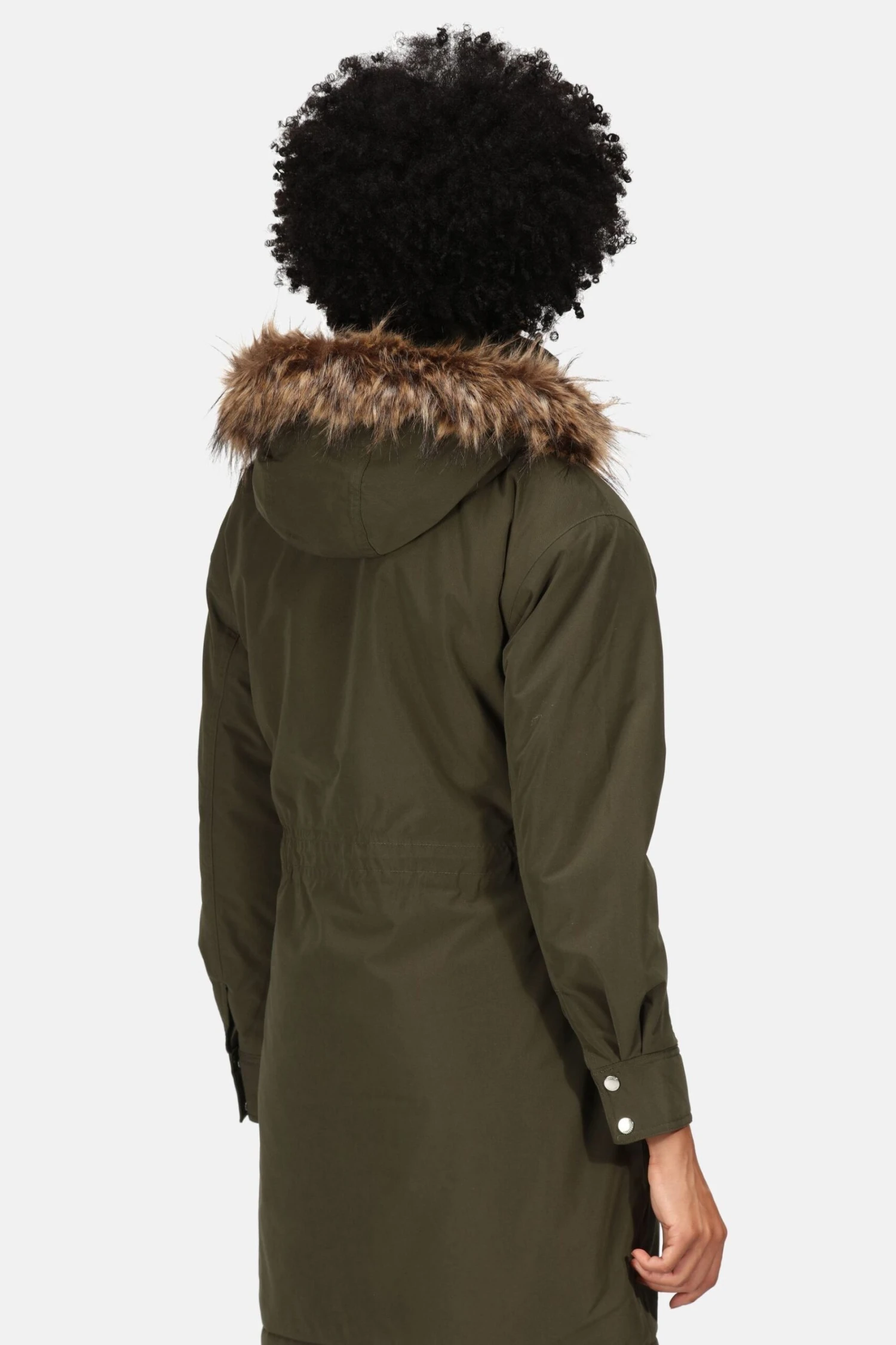 Regatta Green Shiloh Longline Waterproof Insulated Jacket 2 Regatta Green Shiloh Longline Waterproof Insulated Jacket - Image 2