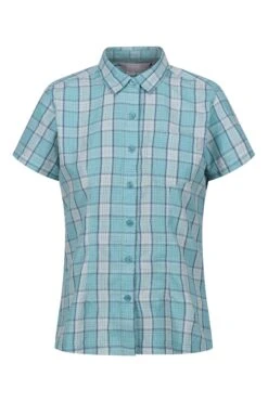 Regatta Blue Mindano VII Short Sleeve Blouse 12 Regatta Blue Mindano VII Short Sleeve Blouse -Regatta M82151s5