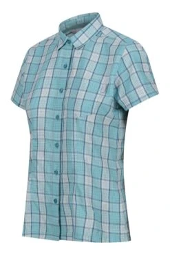 Regatta Blue Mindano VII Short Sleeve Blouse 14 Regatta Blue Mindano VII Short Sleeve Blouse -Regatta M82151s7