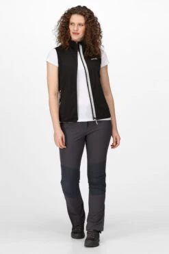 Regatta Black Lankin Softshell Gilet