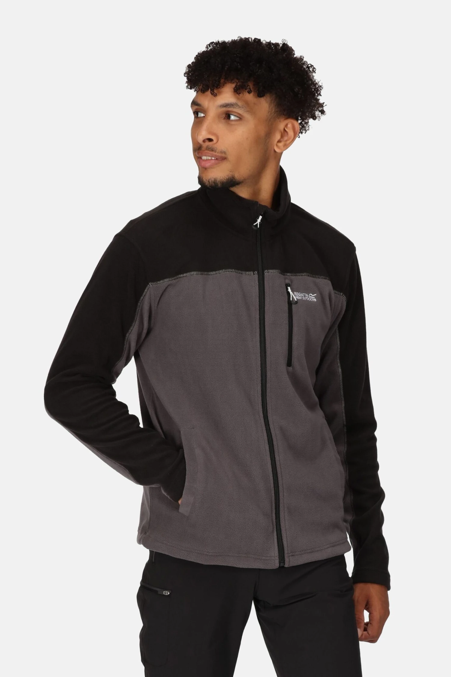 Regatta Grey Fellard Lightweight Full Zip Fleece 2 Regatta Grey Fellard Lightweight Full Zip Fleece - Image 2